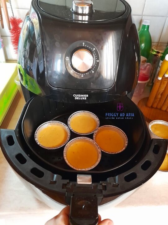muffin all’arancia in friggitrice ad aria cottura