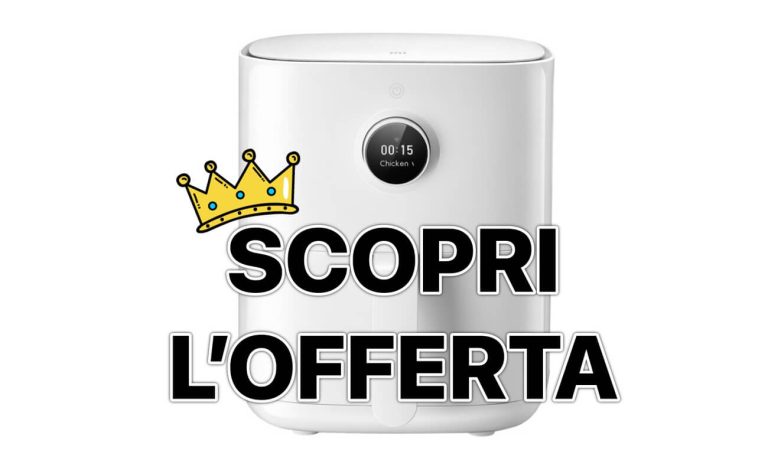 La friggitrice smart Xiaomi: in offerta a soli 79 euro