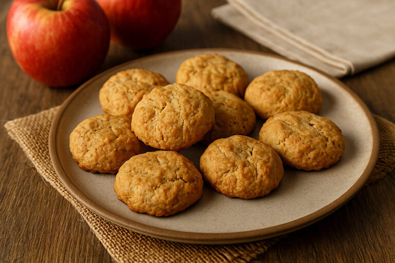 Biscotti alla mela con 3 ingredienti in friggitrice ad aria: solo 34 calorie e zero sensi di colpa
