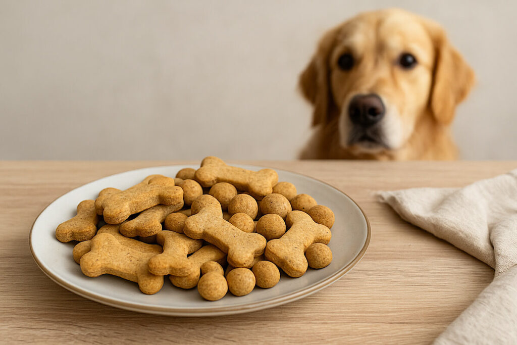 Biscotti per cani in friggitrice ad aria