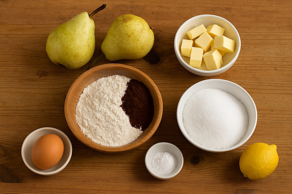 Crostata pere e cioccolato 1 Crostata pere e cioccolato