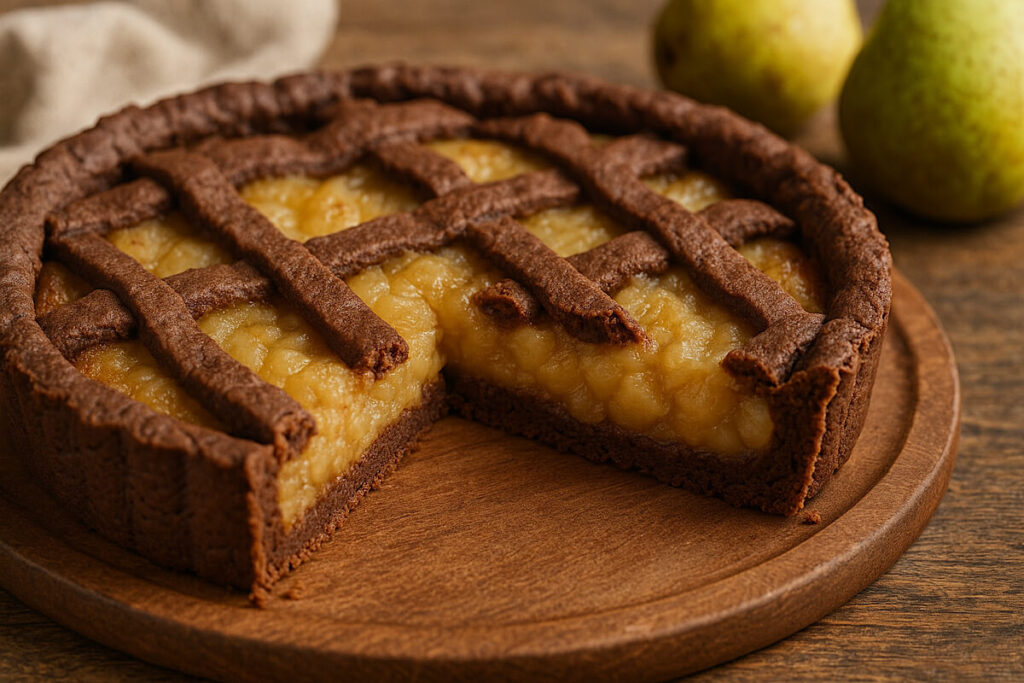 Crostata pere e cioccolato 2 Crostata pere e cioccolato