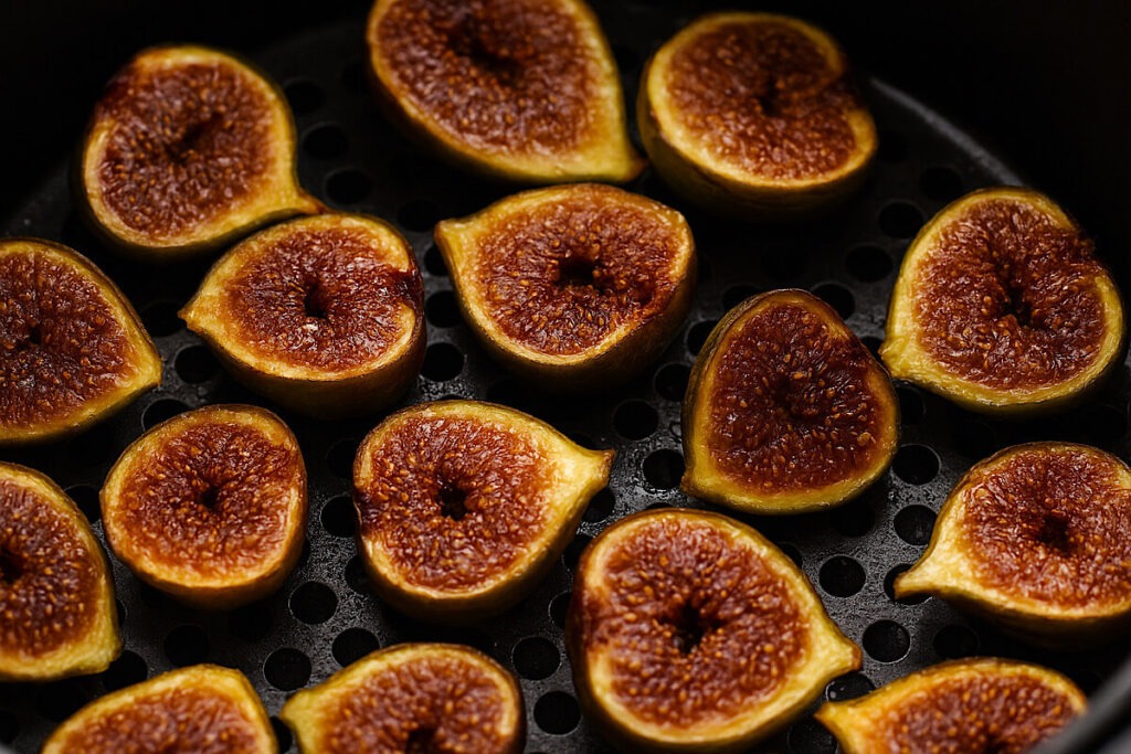 Fichi caramellati in friggitrice ad aria