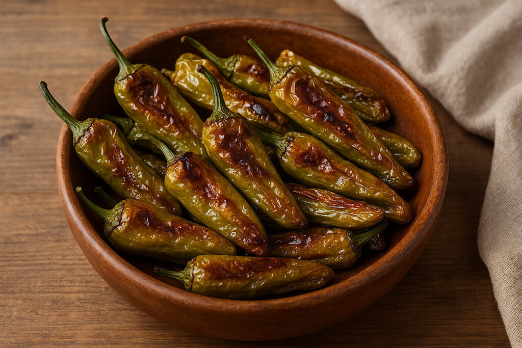 Friggitelli in friggitrice ad aria