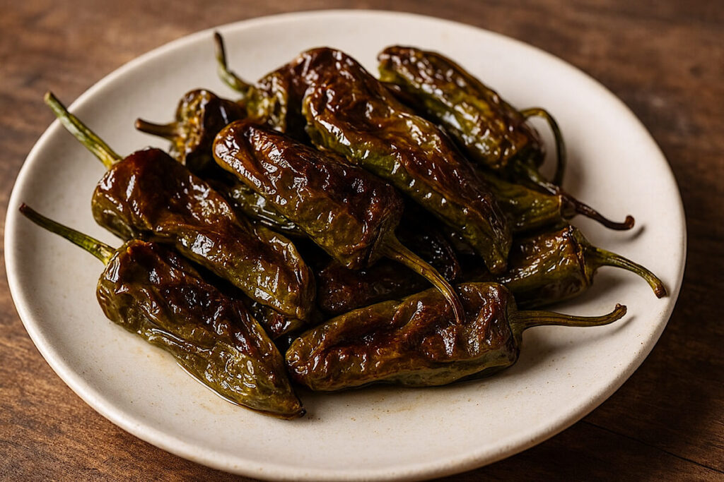 Friggitelli in friggitrice ad aria 2 Friggitelli in friggitrice ad aria