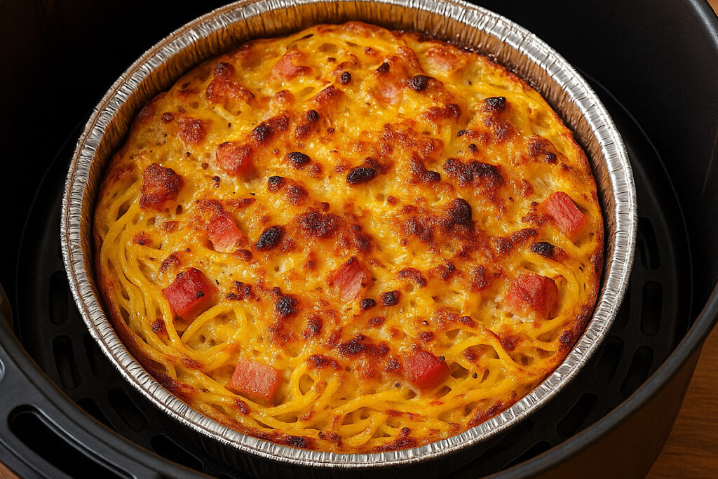 Frittata di pasta in friggitrice ad aria