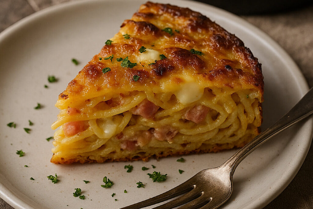 Frittata di pasta in friggitrice ad aria