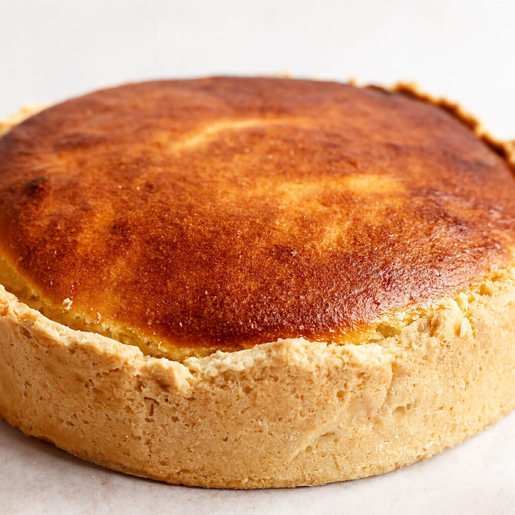 Käsekuchen in friggitrice ad aria