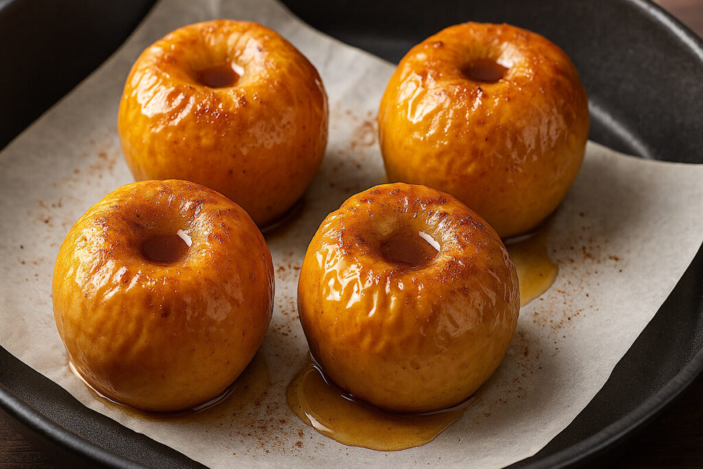 Mele cotte in friggitrice ad aria