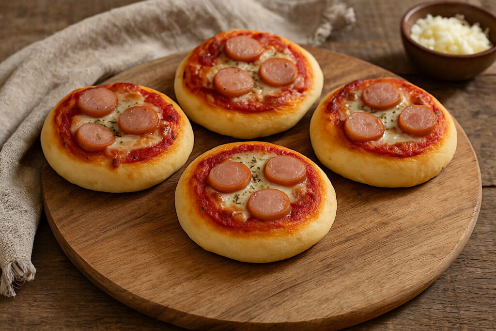 Pizzette con impasto di rosticceria siciliana 2 Pizzette con impasto di rosticceria siciliana