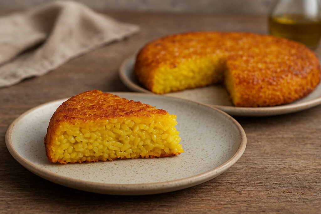 Riso al salto in friggitrice ad aria