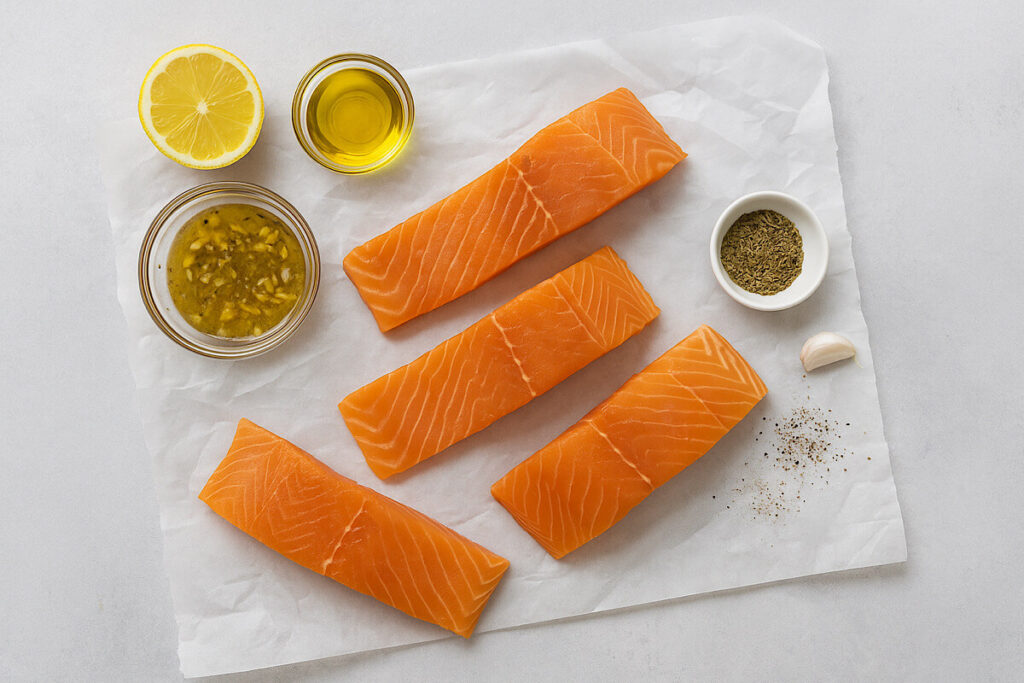 Salmone veloce in friggitrice ad aria 1 Salmone veloce in friggitrice ad aria