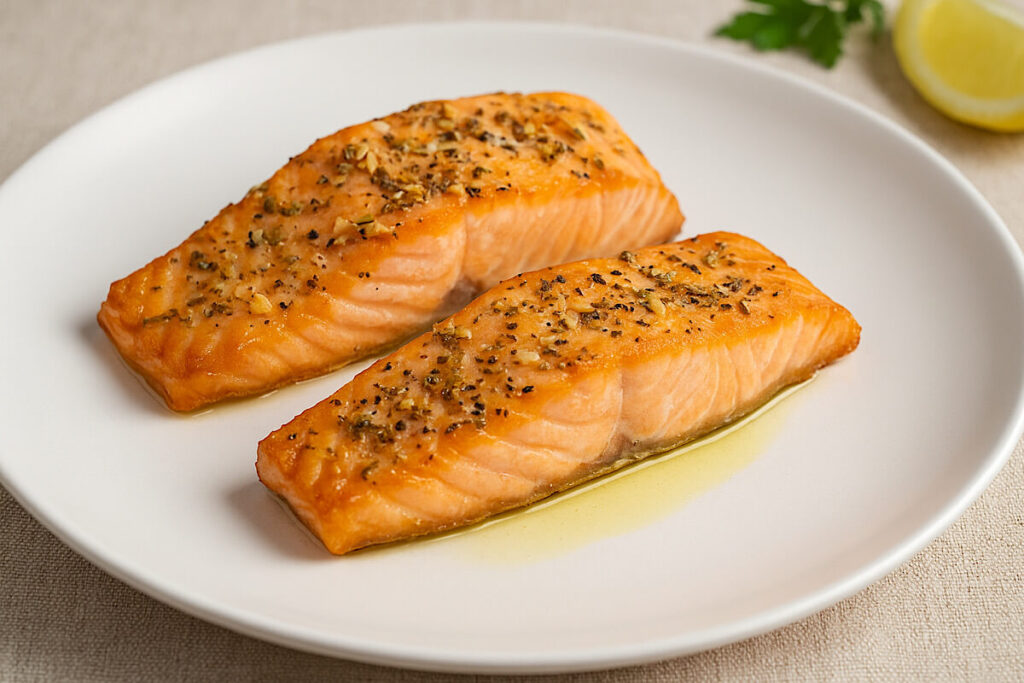 Salmone veloce in friggitrice ad aria 2 Salmone veloce in friggitrice ad aria