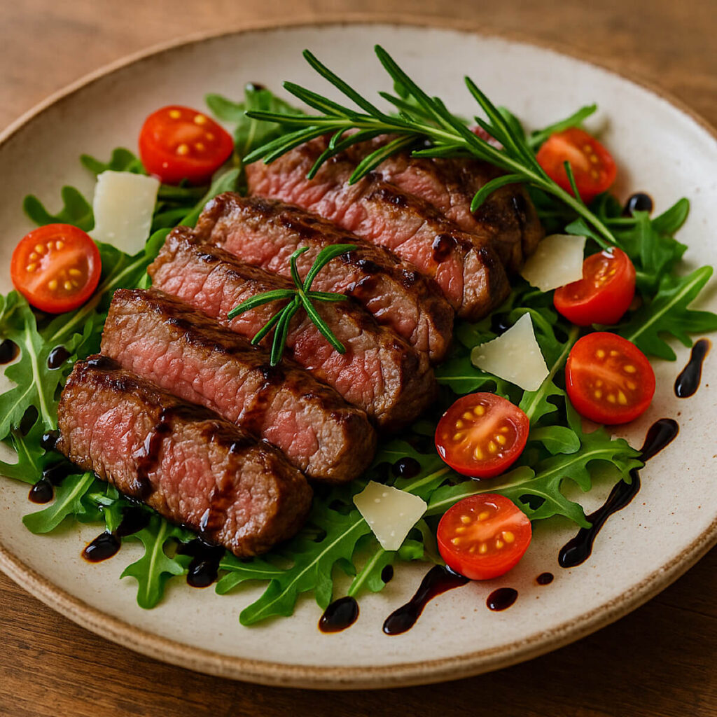 Tagliata in friggitrice ad aria