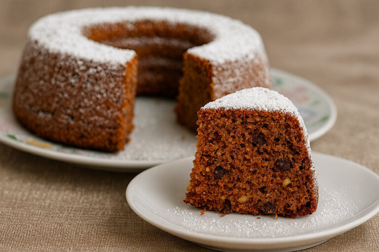 Torta di cachi, cioccolato e mandorle in friggitrice ad aria: soffice, umida e cotta alla perfezione
