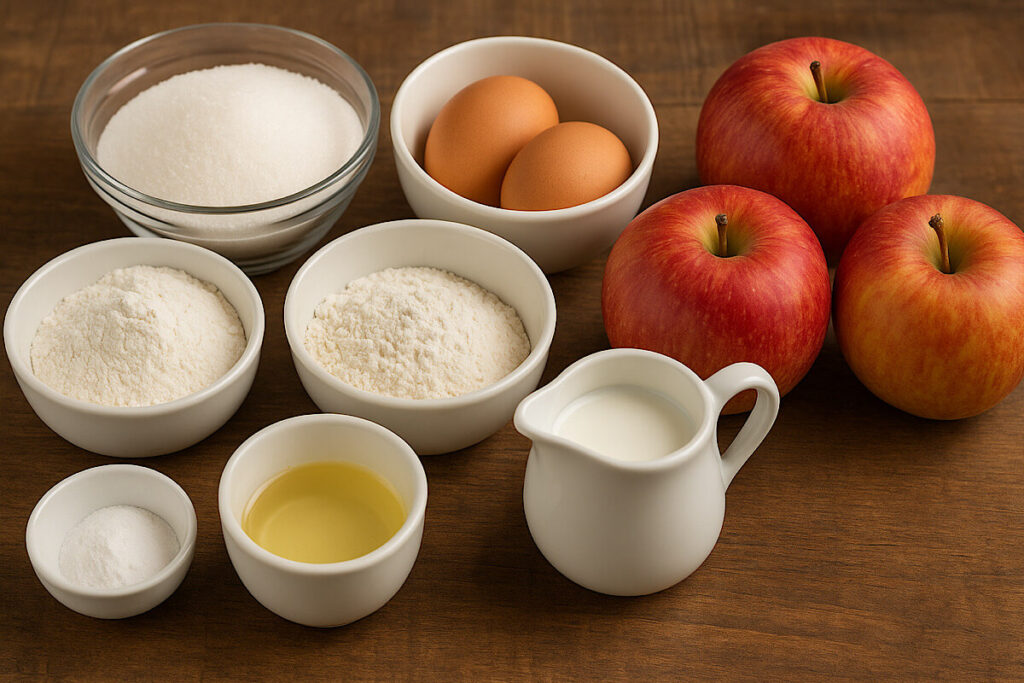 Torta di mele senza teglia in friggitrice ad aria 1 Torta di mele senza teglia in friggitrice ad aria