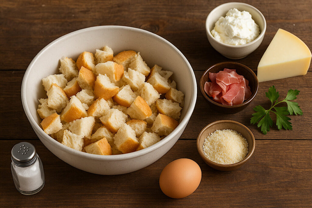 Torta di pane raffermo in friggitrice ad aria 1 Torta di pane raffermo in friggitrice ad aria
