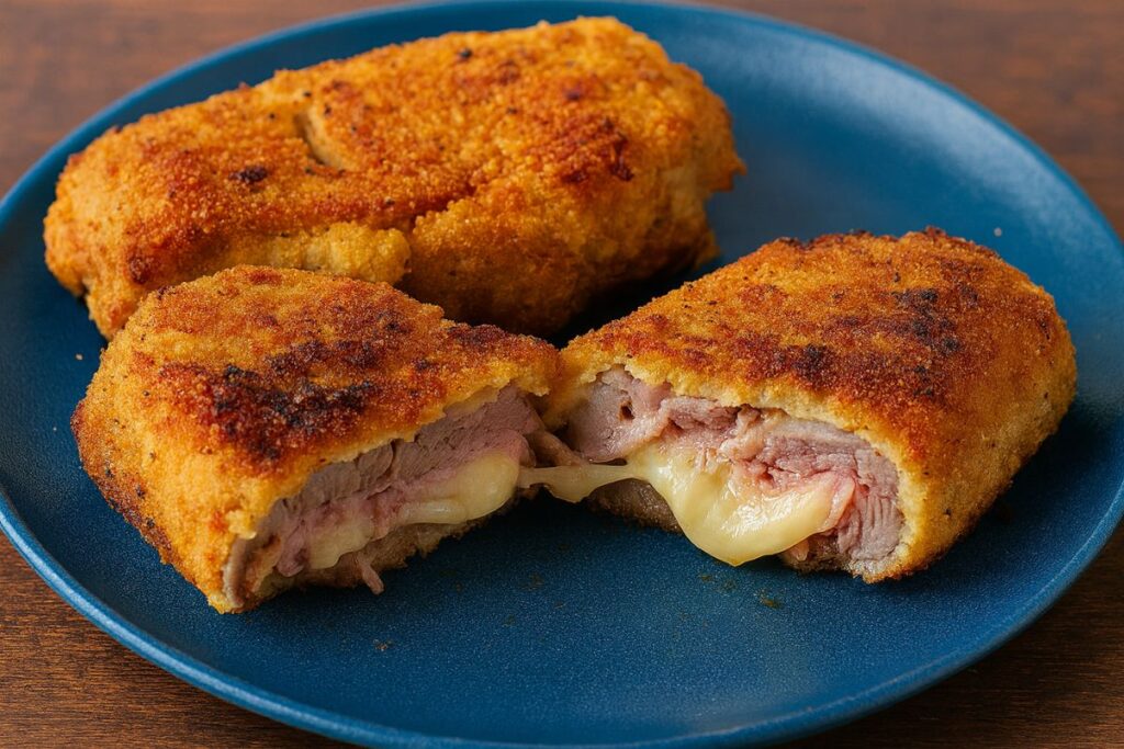 Valdostane in friggitrice ad aria ricetta