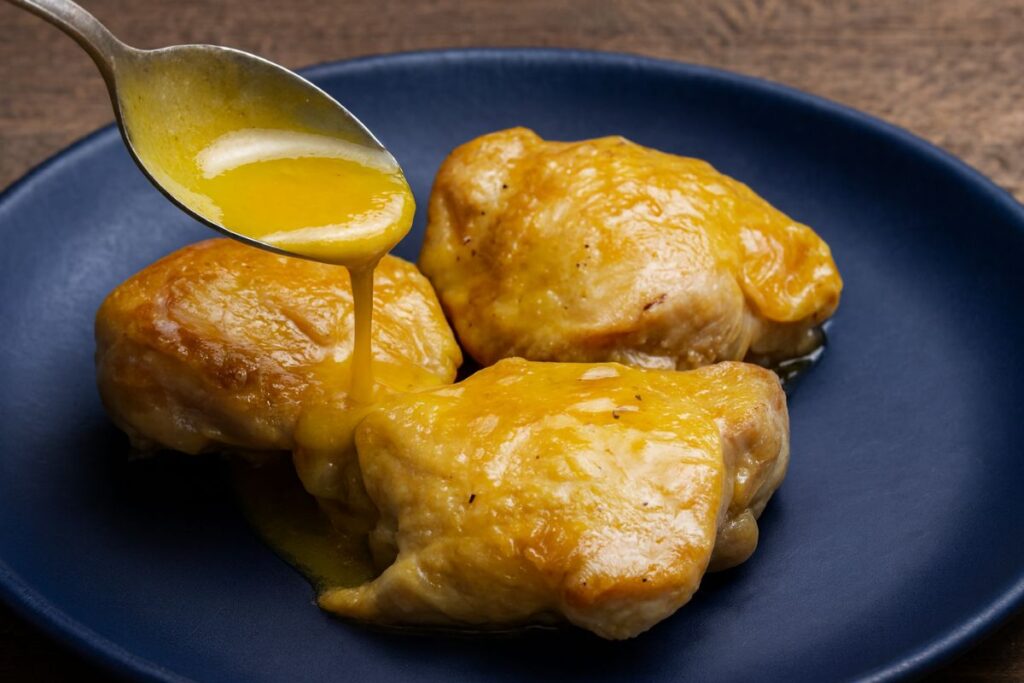 pollo con birra e limone