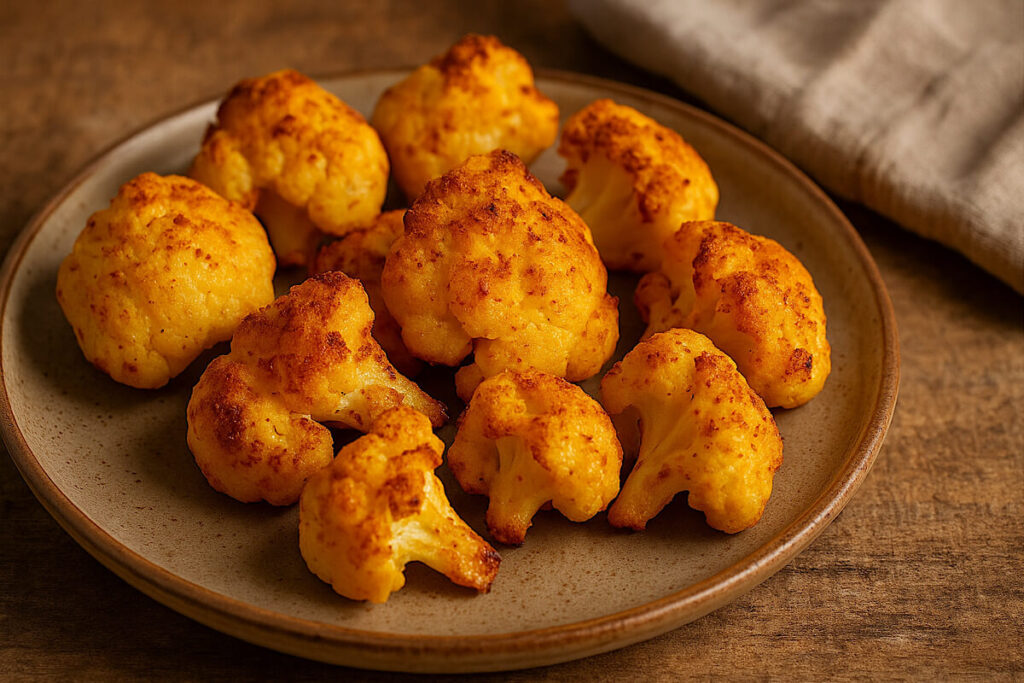 Cavolfiore gratinato in friggitrice ad aria