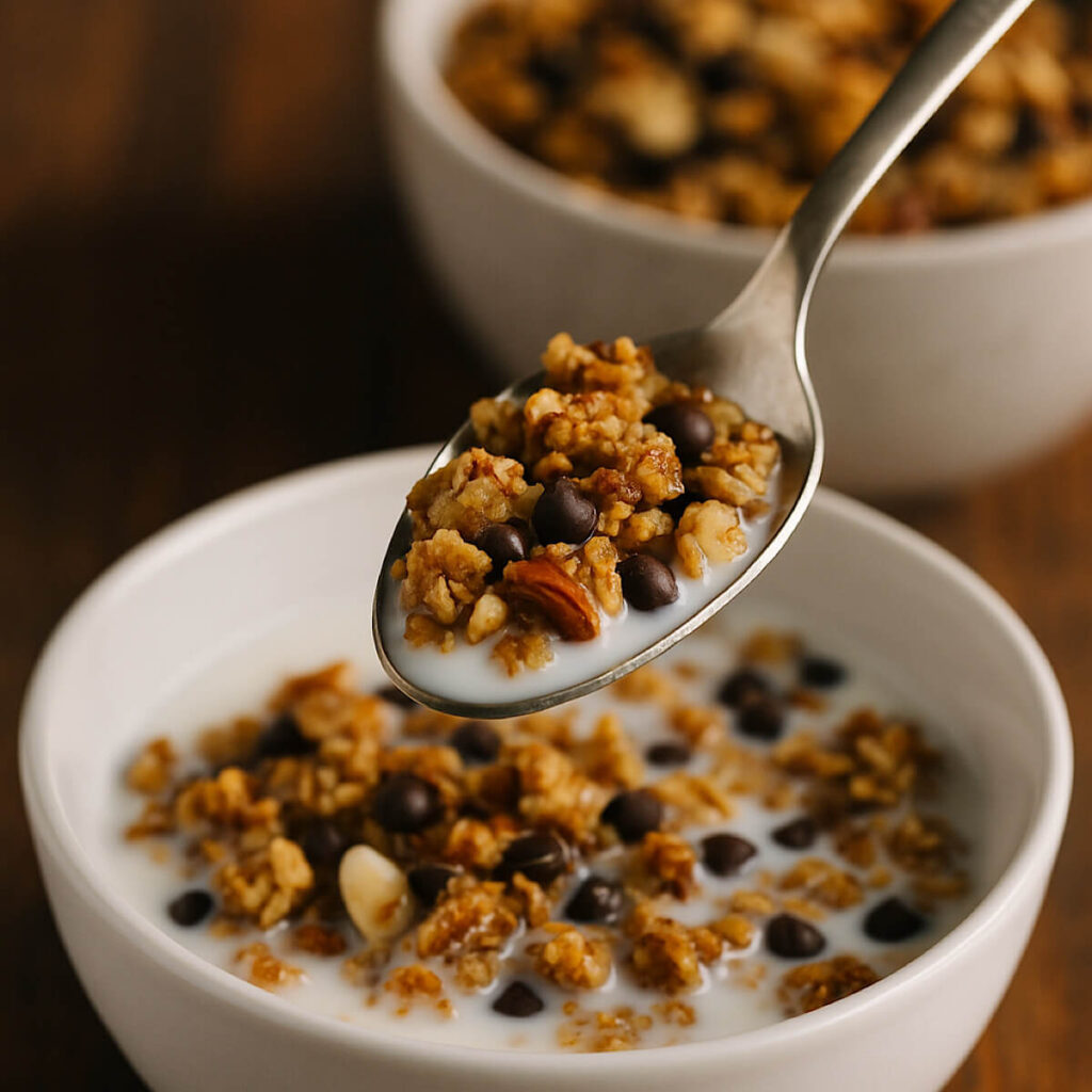 Cereali in friggitrice ad aria