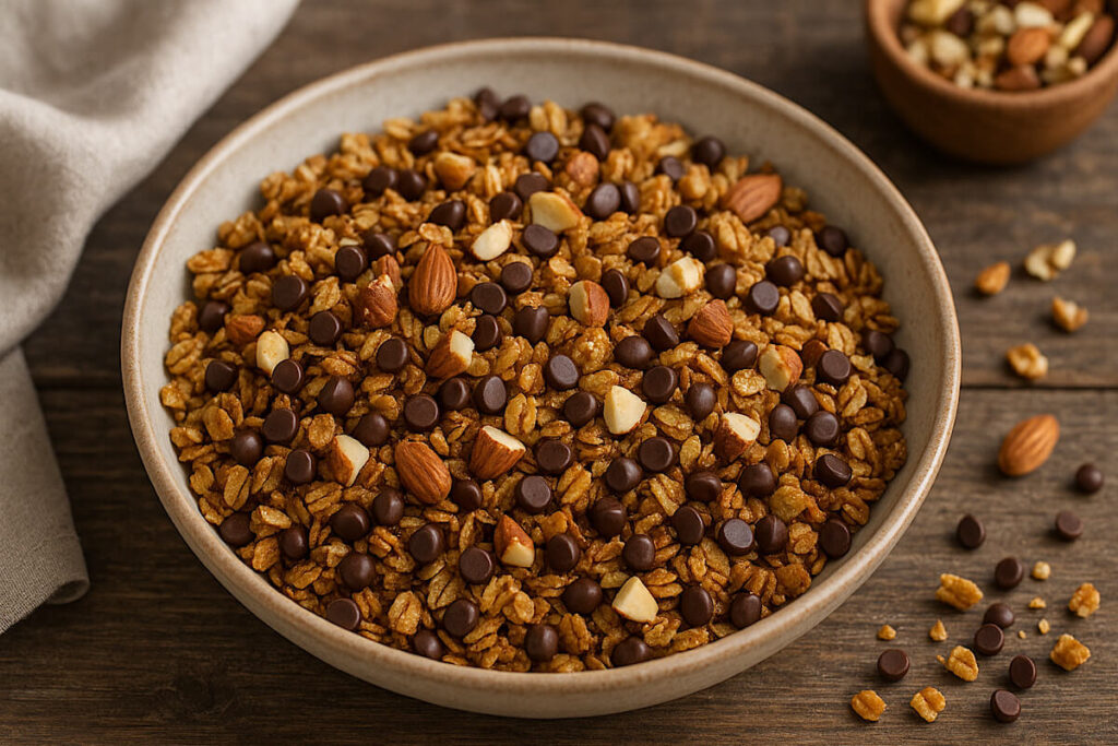 Cereali in friggitrice ad aria