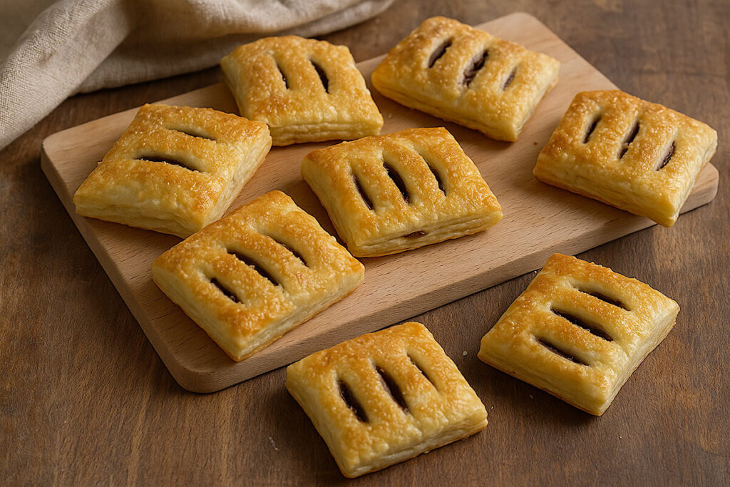 Sfogliatine alla Nutella 2 Sfogliatine alla Nutella