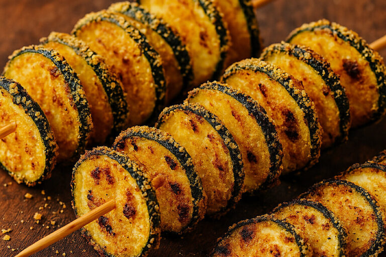 Spiedini di zucchine sabbiose in friggitrice ad aria: l’alternativa croccante alle solite patatine