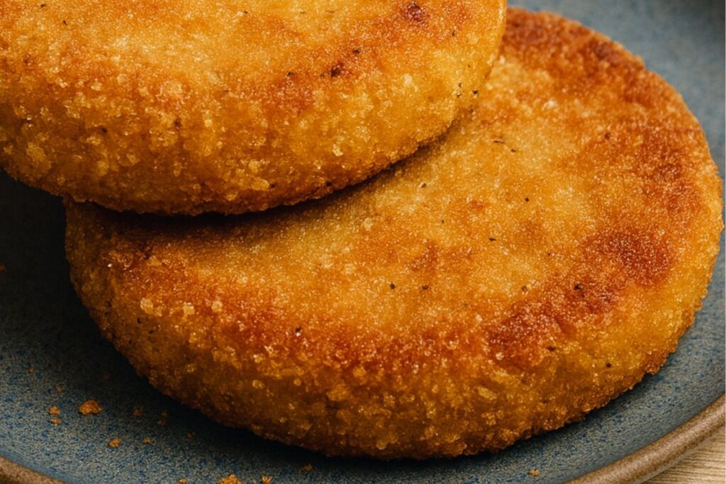 burger di zucca in friggitrice ad aria