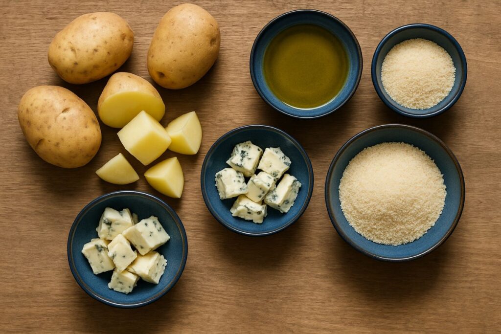 cestini di patate in friggitrice ad aria ingredienti