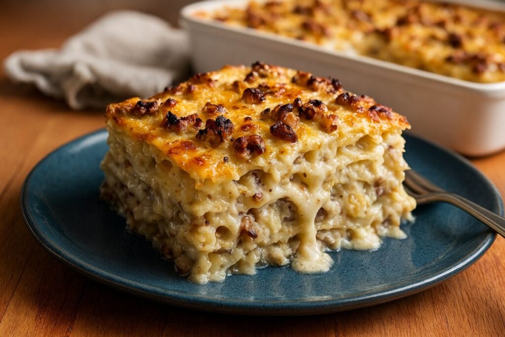 lasagne cremose al cavolfiore