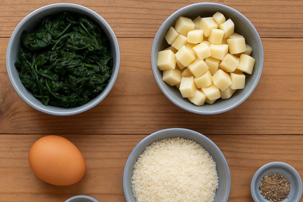 polpette di spinaci in friggitrice ad aria ingredienti polpette di spinaci in friggitrice ad aria ingredienti