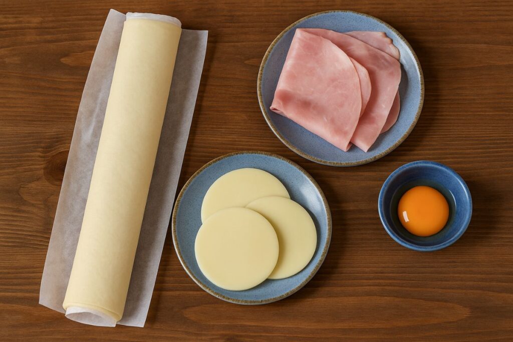 rose di pasta sfoglia in friggitrice ad aria ingredienti