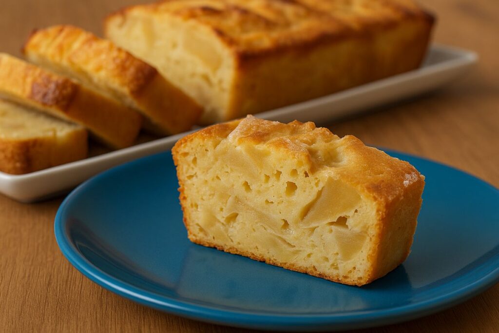 torta-plumcake in friggitrice ad aria ricetta