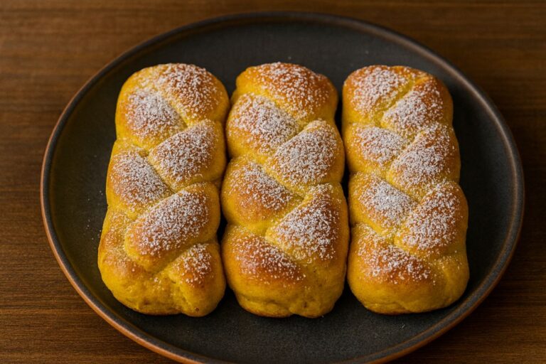 La colazione è pronta a tavola: treccine di zucca (con ingrediente sfiziosissimo) in friggitrice ad aria