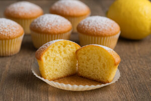 Muffin al limone in friggitrice ad aria: soffici, profumati e pronti in pochi minuti