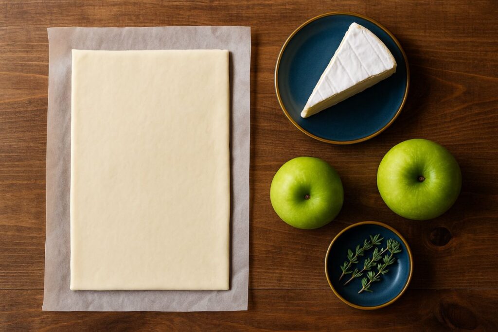 galette con brie e mele in friggitrice ad aria ingredienti galette con brie e mele in friggitrice ad aria ingredienti