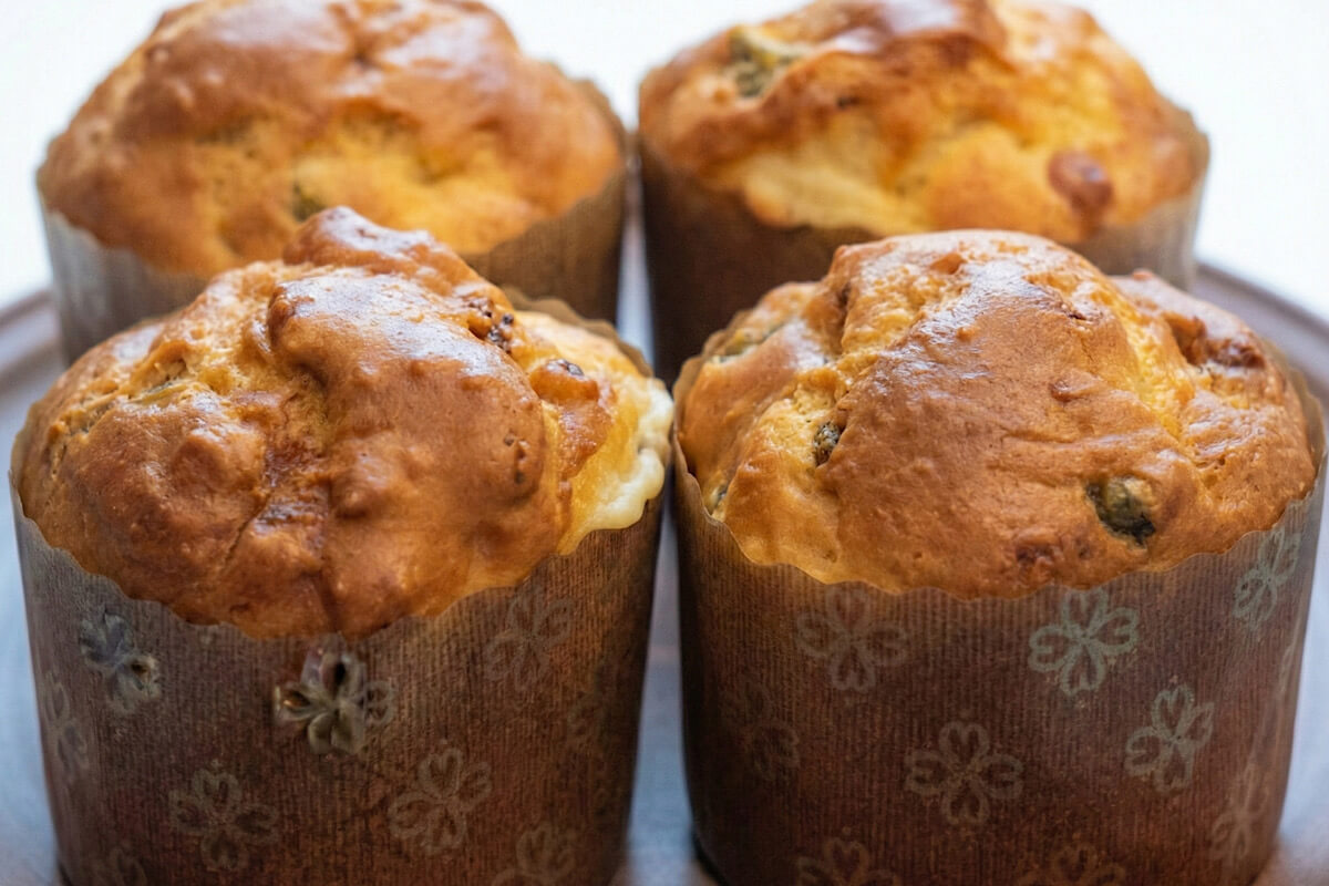 I Re degli antipasti natalizi veloci (20 minuti di cottura in friggitrice ad aria): panettoncini salati