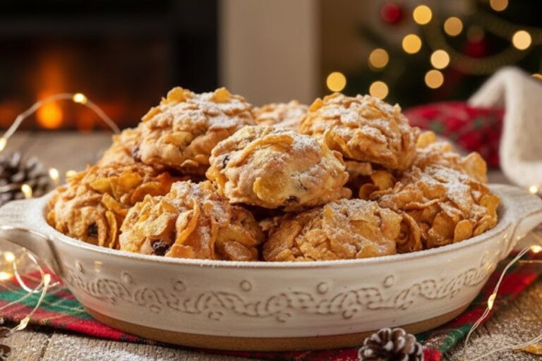 Il dolce perfetto da servire a Natale: le rose del deserto in friggitrice ad aria