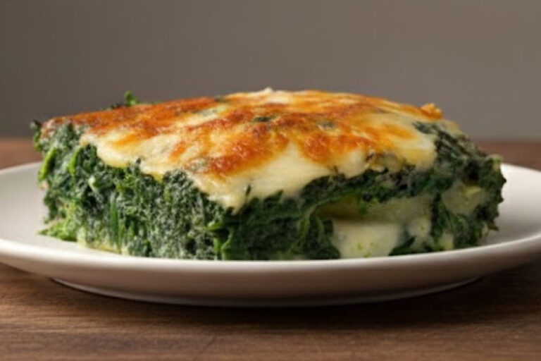 Ricetta low carb ma gustosa, ecco lo sformato di spinaci filante in friggitrice ad aria