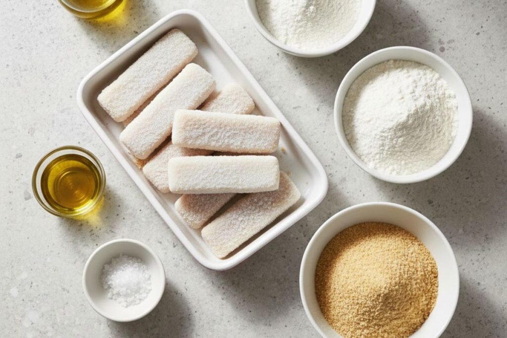 bastoncini di merluzzo in friggitrice ad aria, ricetta