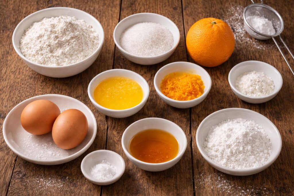 castagnole allarancia in friggitrice ad aria ingredienti castagnole all'arancia in friggitrice ad aria, ingredienti