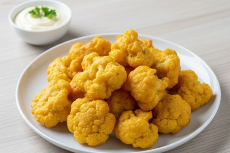 Questo è facilissimo (e vegano): cavolfiore in pastella in friggitrice ad aria, in soli 15 minuti