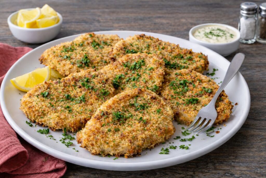 cotolette di finocchi in friggitrice ad aria