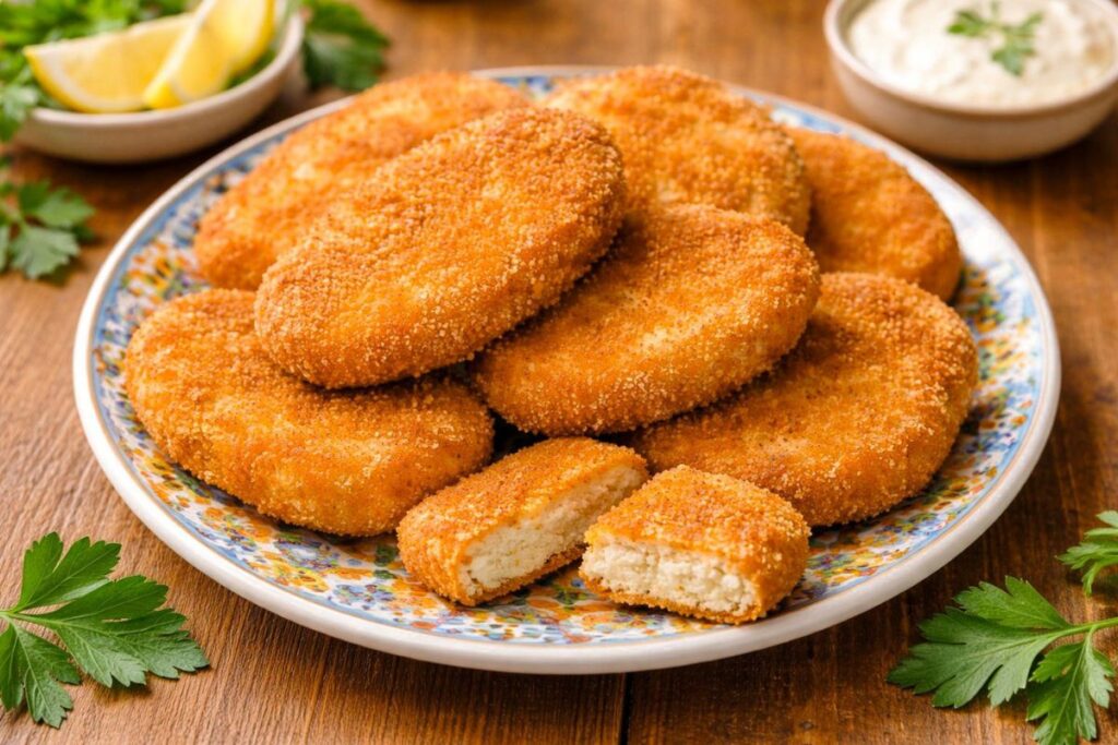 cotolette di ricotta in friggitrice ad aria