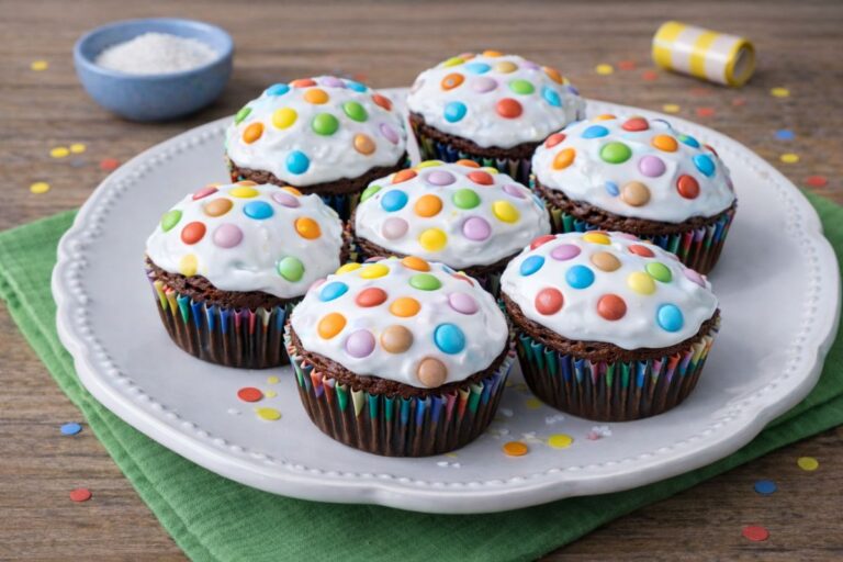 Senza zucchero e senza burro, ecco i muffin di Carnevale in friggitrice ad aria (con farcitura golosa)