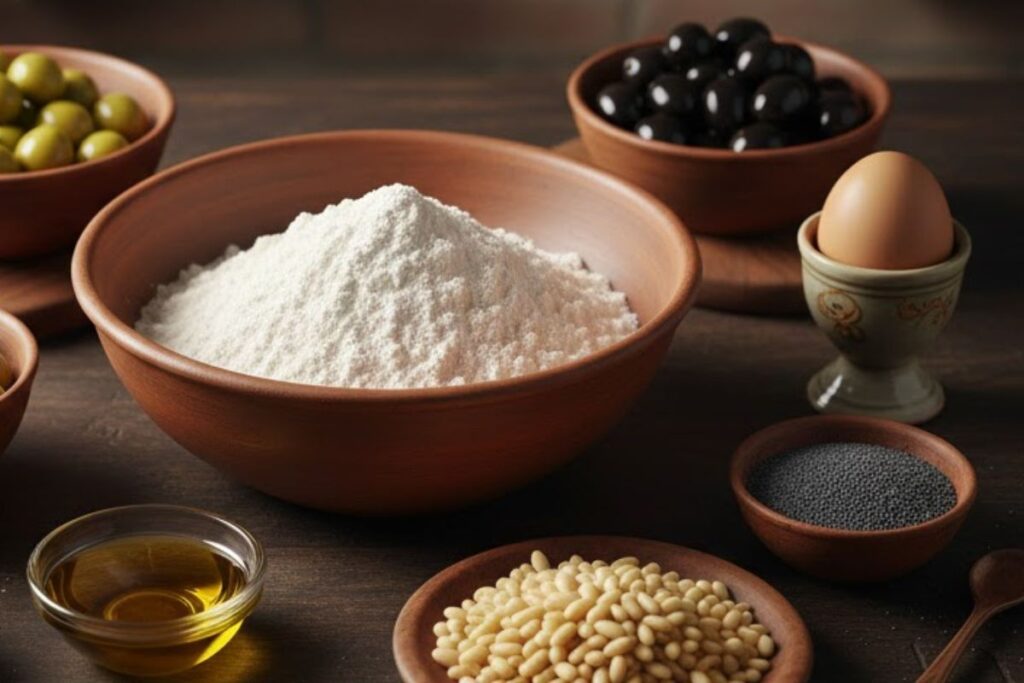 pizza di scarola, ricetta