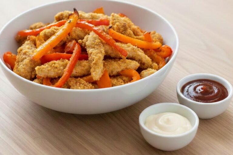 Se hai il pollo, i peperoni e 15 minuti, ecco una ricetta completa in friggitrice ad aria