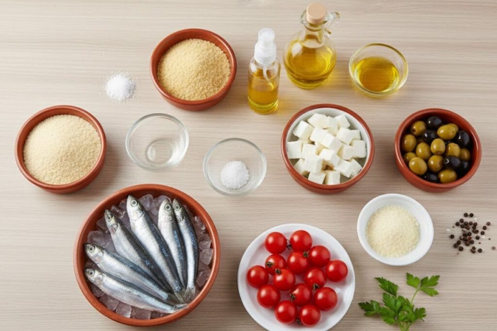 tortino di alici in friggitrice ad aria ricetta