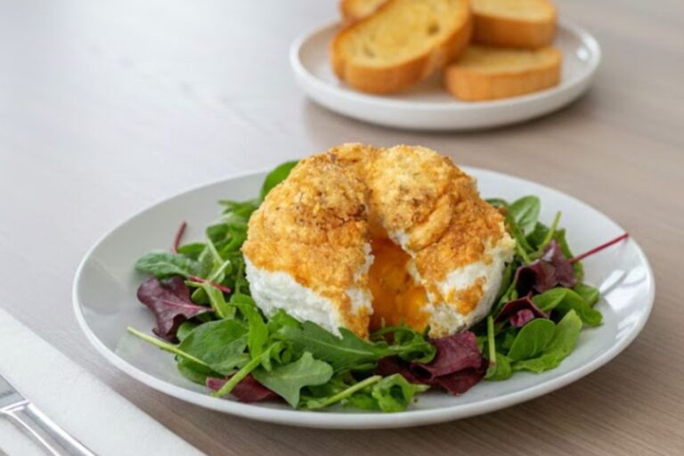 Il vero “uovo nuvola” in friggitrice ad aria (con il parmigiano): velocissimo e da gustare con il pane